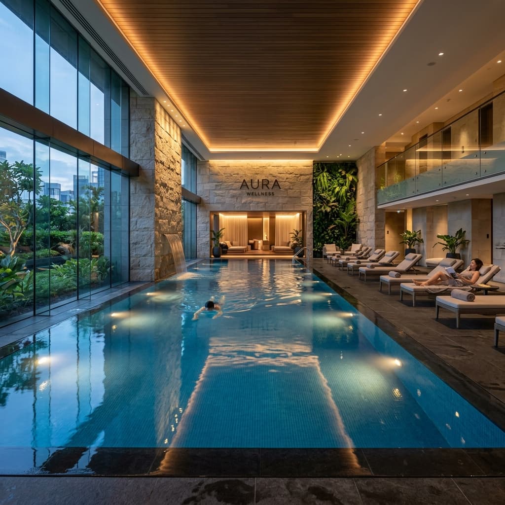 Swimming Pool & Jacuzzi